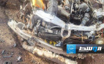 وفاة شخصين جراء تصادم سيارة وشاحنة على طريق بني وليد - ترهونة
