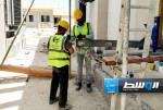 بالصور.. أعمال مشروع محطة حقن حي السلام في بنغازي