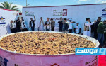صبراتة تحتضن يوم الكسكسي الليبي بطبق يزن 2500 كيلو غرام