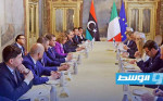 توقيع عدد من مذكرات التفاهم بين ليبيا وإيطاليا في مجالات الطاقة والاستثمار والهجرة والربط الكهربائي