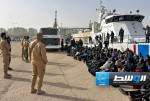 إنقاذ 130 مهاجرًا غير شرعي شمال القره بوللي