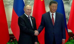 الرئيس الصيني يؤكد لبوتين استعداد بلاده لتعزيز العلاقات مع روسيا