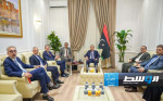 الباعور يبحث مستجدات الأوضاع السياسية في ليبيا مع مبعوث فرنسي