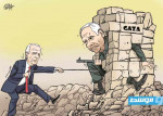 كاريكاتير خيري - ورطة نتنياهو!