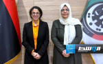 خوري تبحث مع وزيرة العدل حالة حقوق الإنسان في ليبيا