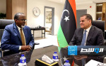 الدبيبة يتسلم رسالة خطية من رئيس الصومال