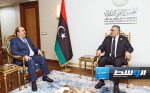 تكالة يبحث مع سفير الجزائر الوضع السياسي في ليبيا ودور البعثة الأممية