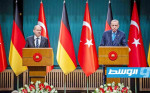 المستشار الألماني شولتس يدعو إردوغان إلى زيارة برلين