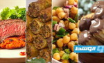سلطة حمص ولحم بالهريسة في خامس أيام رمضان