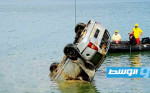 استمرار جهود انتشال السيارات الغارقة في درنة (صور)