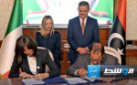 توقيع مذكرات تفاهم بين ليبيا وإيطاليا في التعليم والصحة والشباب والرياضة