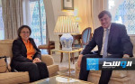 خوري تبحث مع سفير إسبانيا تنسيق الجهود لدعم استقرار ليبيا