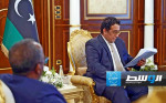 المنفي يتلقى رسالة خطية من الرئيس الصومالي