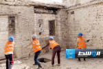 بالصور: ترميم قصر المنار ببنغازي