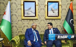المنفي يلتقي رئيس جيبوتي في المنامة