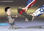 كاريكاتير خيري - هدية لأطفال غزة في اليوم العالمي للطفل