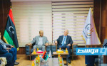 وزير الرياضة خلال استقباله نائب رئيس الاتحاد الدولي للكاراتيه: ليبيا قادرة على استضافة أكبر المنافسات