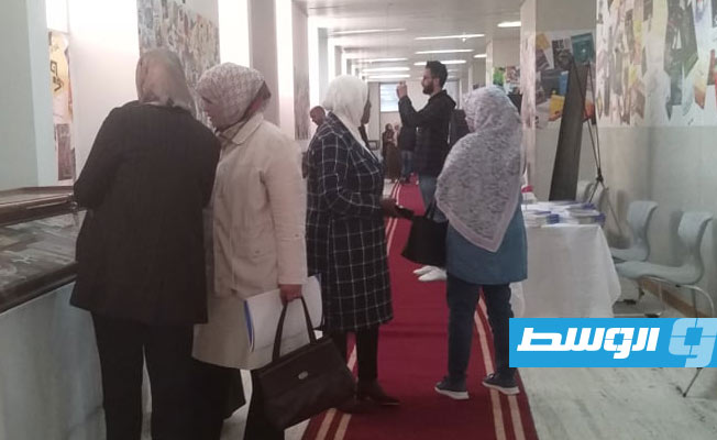 فعاليات المعرض الأول للتأليف النسوي، طرابلس، مارس 2022 (بوابة الوسط)