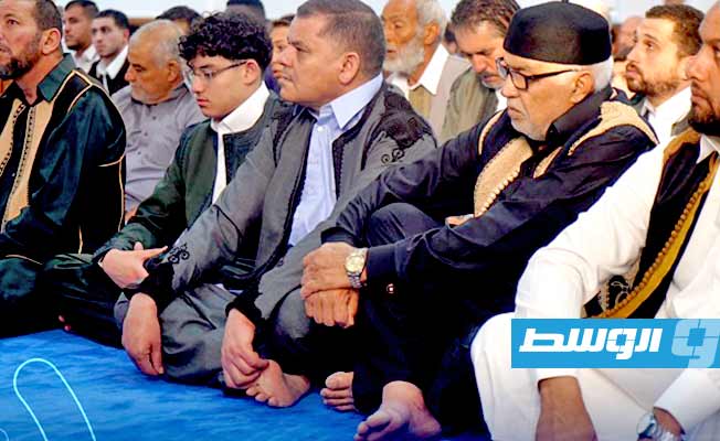 الدبيبة يؤدي صلاة عيد الأضحى في مصراتة ويهنئ الليبيين بالمناسبة