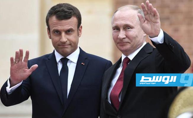 القمة الفرنسية- الروسية: ماكرون يدعو للسلام في ليبيا وبوتين يرغب بمعرفة موقف باريس
