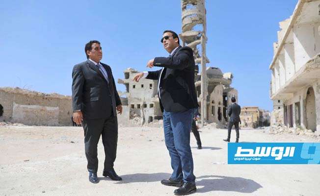 Menfi visits the Old City and the Maghar neighborhood during visit to Derna
