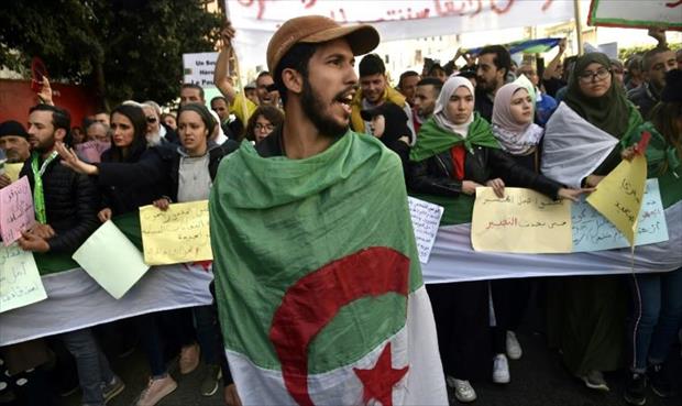 مسيرات في الجزائر مع ذكرى مرور عام على تظاهرات إطاحة بوتفليقة