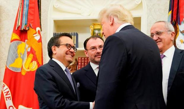 ترامب يعلن التوصل «لاتفاق جيد جدًا» مع المكسيك حول التبادل التجاري