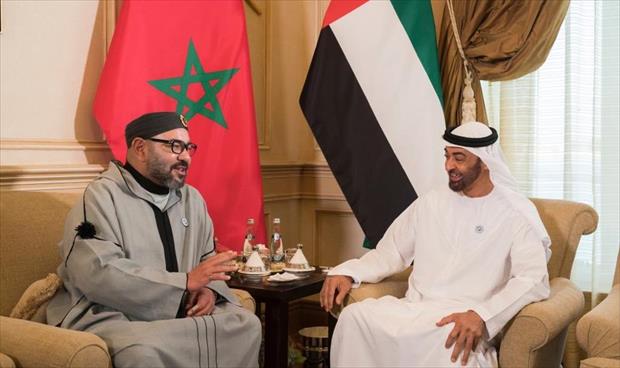 محمد بن زايد وملك المغرب يبحثان قضايا إقليمية