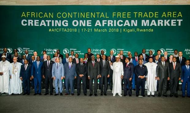 44 دولة أفريقية توقع اتفاقاً لإقامة منطقة للتبادل الحر في القارة وسط تردد نيجيري