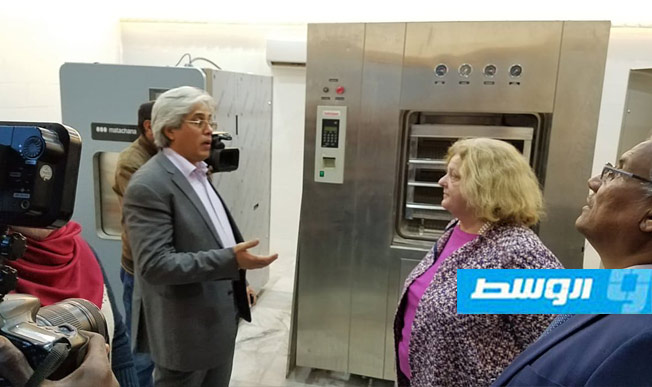منسقة الشؤون الإنسانية في ليبيا تزور مركز سبها الطبي