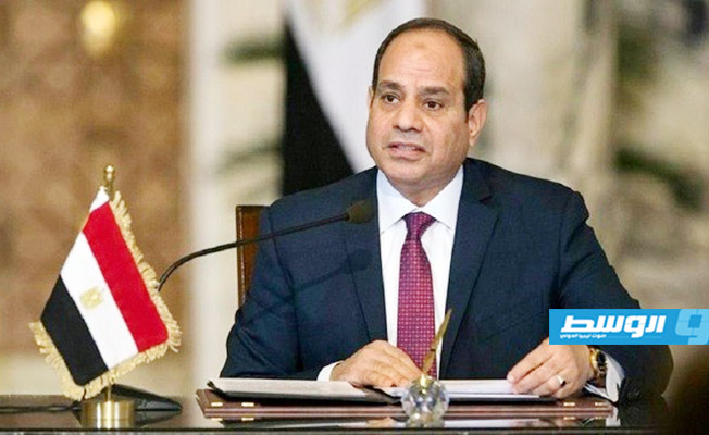 السيسي: مصر حريصة على التوصل إلى تسوية شاملة في ليبيا