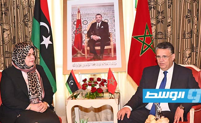 وزيرة العدل تبحث مع نظيرها المغربي تطوير الاتفاقات المشتركة في 3 مجالات عدلية