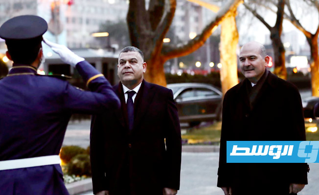 مازن يلتقي في أنقرة وزير الداخلية التركي (صور)