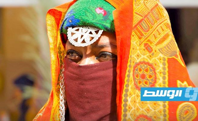مشاركة متميزة بالأزياء الشعبية الليبية في مهرجان سبها للتراث والفنون (صفحة المهرجان بموقع فيسبوك).