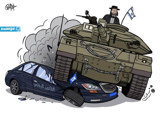 كاريكاتير خيري - استمرار اعتداءات المستوطنين على الفلسطينيين