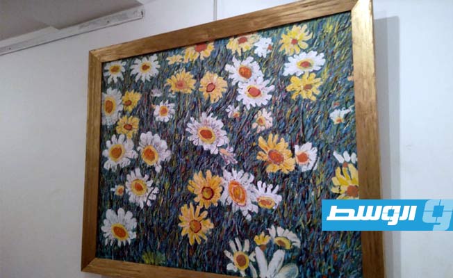 من معرض الفنان موسى أبو سبيحة (بوابة الوسط)