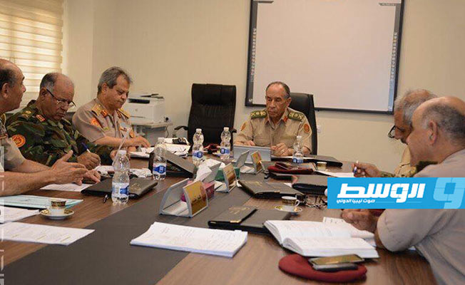 اجتماع بالكلية العسكرية في طرابلس لبحث إجراءات قبول دفعة جديدة