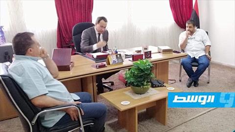 وكيـل وزارة التعليم يتابع بدء الدروس التعليمية ببلدية طرابلس المركز, 9 مايو 2019