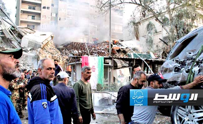 ارتفاع حصيلة الضربة الإسرائيلية على القنصلية الإيرانية بدمشق إلى 16 قتيلا