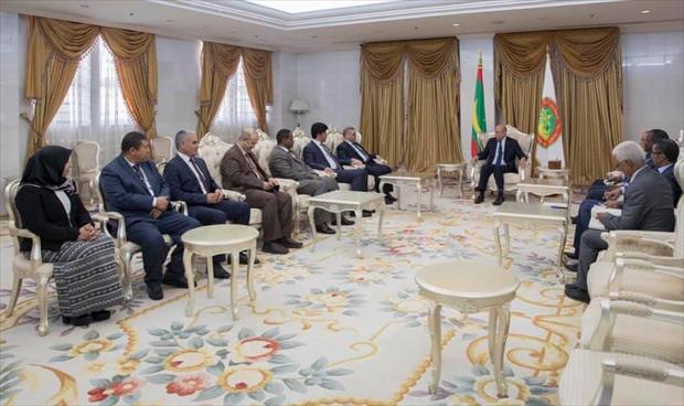 المشري يناقش مع رئيس موريتانيا إيجاد حل للأزمة الليبية بمساعدة الاتحاد المغاربي