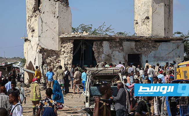 طائرة عسكرية تركية تجلي عددًا من ضحايا تفجير السبت في الصومال