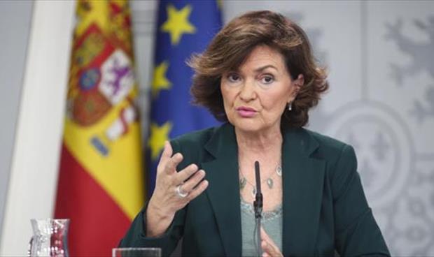 إصابة نائبة رئيس الوزراء الإسباني بفيروس «كورونا المستجد»