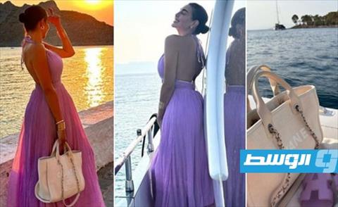 ياسمين صبري تشارك جمهورها إطلالتها الصيفية