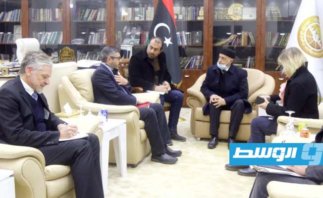 عقيلة صالح للسفير الأوروبي: نريد رئيس حكومة لكل الليبيين