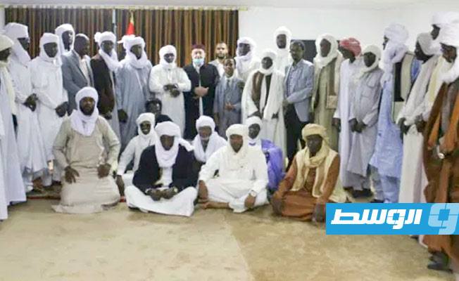 عقيلة صالح يلتقي وفد رابطة شباب قبائل التبو على مستوى ليبيا