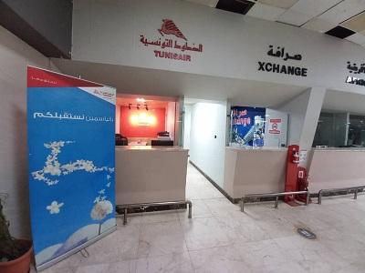 افتتاح مكتب مبيعات الخطوط التونسية في مطار معيتيقة