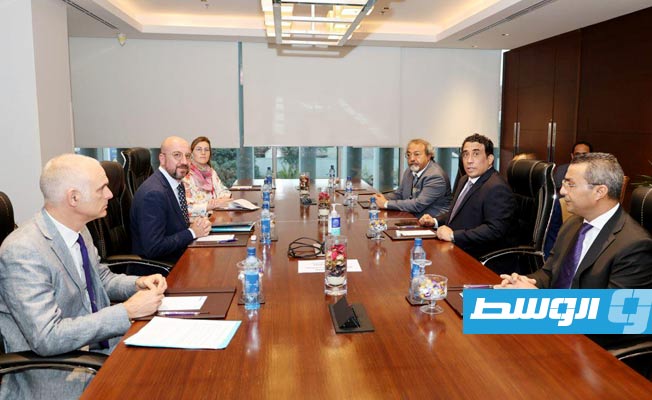 المنفي لرئيس المجلس الأوروبي: إدارة أموال ليبيا تخص الليبيين وحدهم