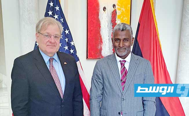 نورلاند يناقش مع رئيس الكونغرس التباوي أهمية إشراك الليبيين في العملية السياسية