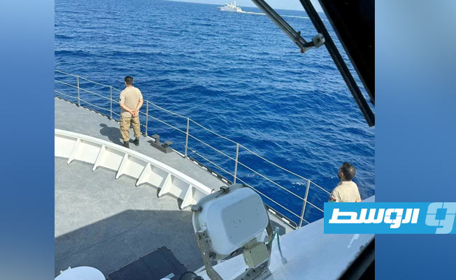 من فعاليات التدريبات البحرية الليبية المالطية المشتركة «دولفين 1»، 22 يوليو 2023. (وزارة الداخلية)