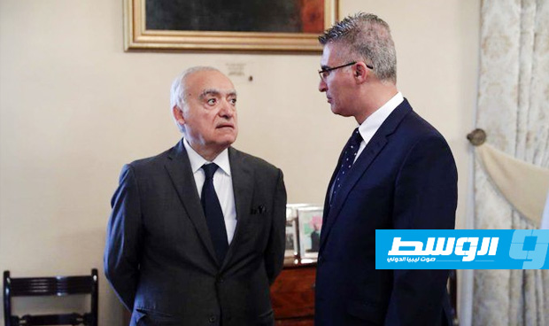 سلامة يناقش مع رئيس مالطا تداعيات الأزمة الليبية على أوروبا ودول الجوار